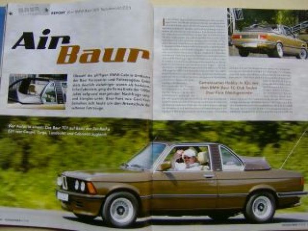 Youngtimer Scene 1/2009 BMW 323i Baur TC E21,Escort RS2000 (MI I