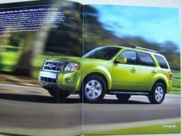 Ford Escape+Hybrid 2011 Prospekt  XLS XLT Limited NEU