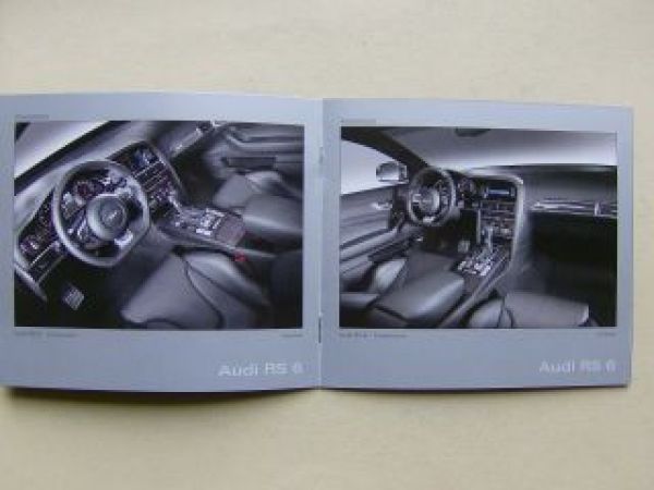 Audi RS6 Limousine Pressemappe September 2008+CD/DVD Typ C6