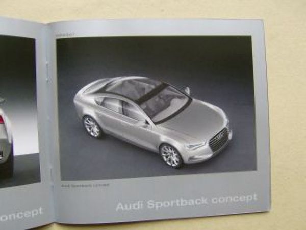 Audi Sportback concept Pressmappe Januar 2009
