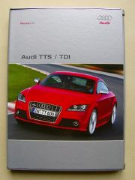 Audi TTS/TDI Pressemappe April 2008 +Fotos +CD Typ8J