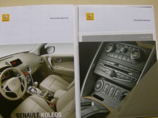 Renault Koleos Pressetext Mappe Juni 2008