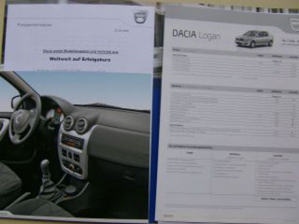 Dacia Logan Pressetext August 2008