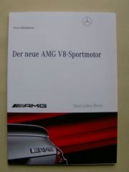 Mercedes Benz AMG V8-Sportmotor März 2010 +CD +Fotos
