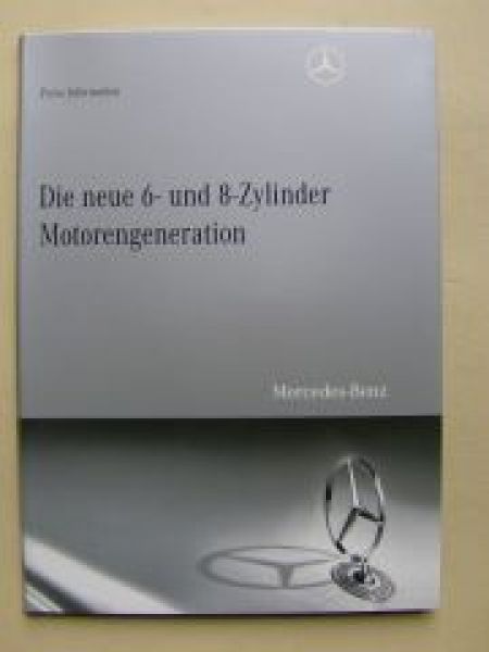 Mercedes Benz 6- und 8-Zylinder Motorengeneration Mai 2010