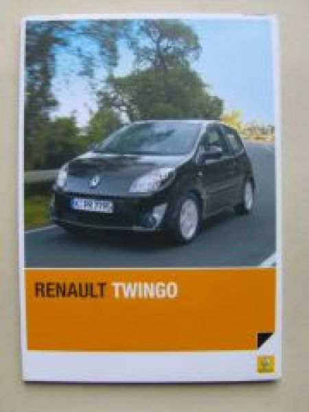 Renault Twingo Pressetext Mappe Dezember 2008