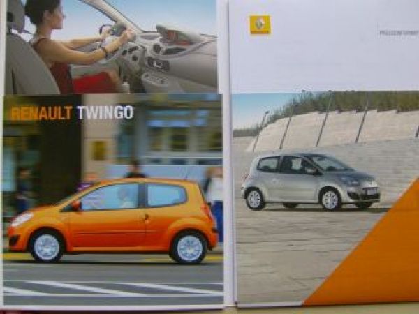 Renault Twingo Pressetext Mappe Dezember 2008