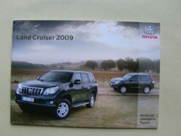 Toyota Land Cruiser 2009 Pressemappe +CD November 2009