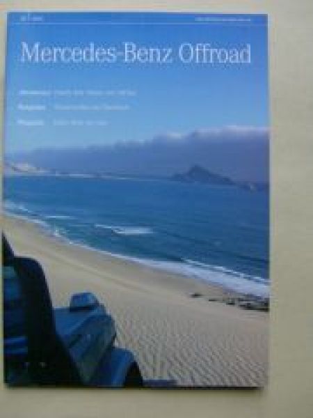 Mercedes-Benz Offroad Mai 2006 Durch den Süden Afrika