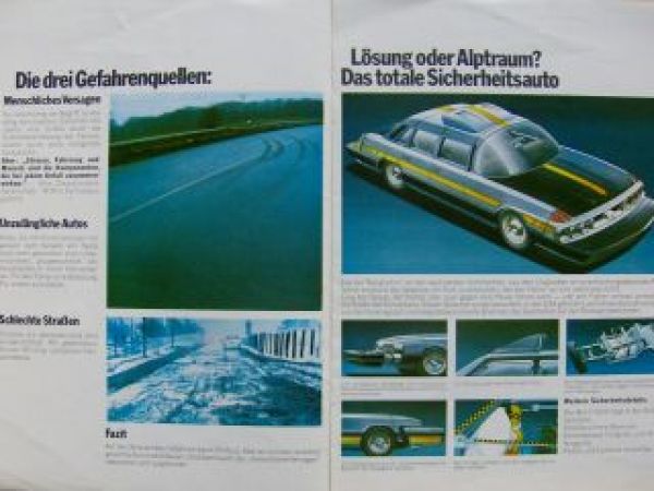 BMW Sicherheit auf Deutschlands Straßen +E9 Rarität