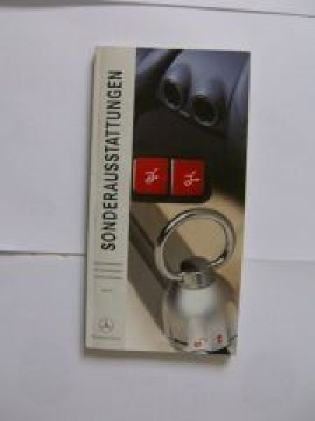 Mercedes Benz Sonderausstattungen April 2003 intern CLK,SL,C,E-K