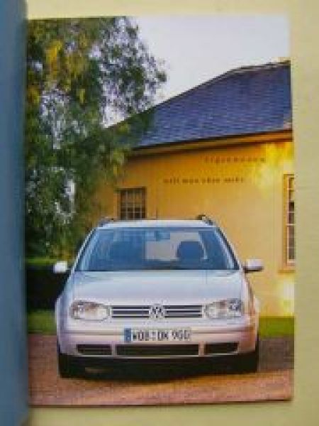 VW Golf4 Variant April 1999 NEU +Highline