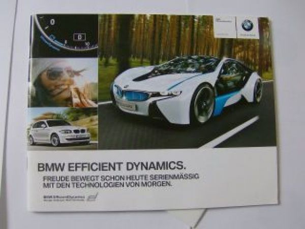 BMW Efficient Dynamics Prospekt März 2010 NEU