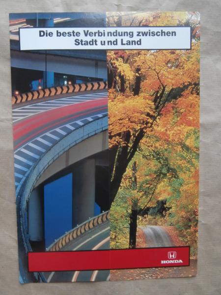 Honda CR-V Vorabinformation Katalog Januar 1997