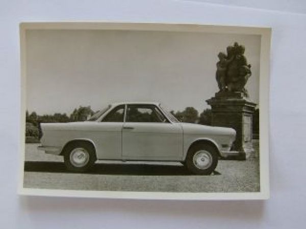 Original BMW 700 Coupè Postkarten Rarität