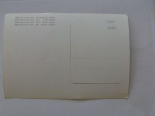 Original BMW 700 Coupè Postkarten Rarität