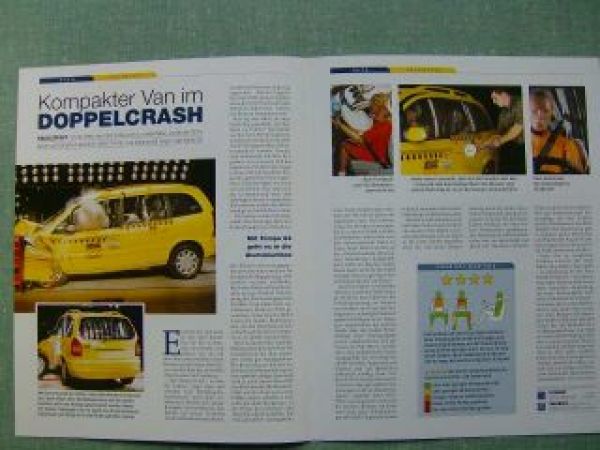 mot 8/1999 Opel Zafira Vorstellung Sonderdruck