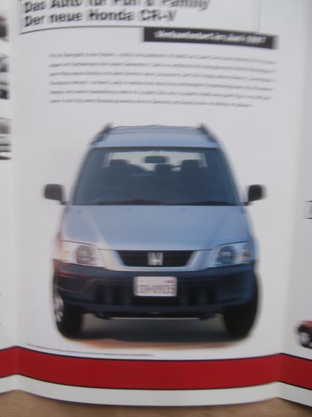 Honda CR-V Vorabinformation Katalog Januar 1997