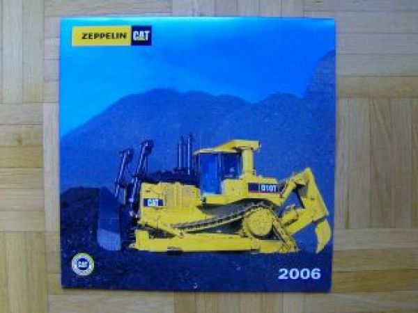 Zeppelin CAT 2006 Kalender Bagger Muldenkipper