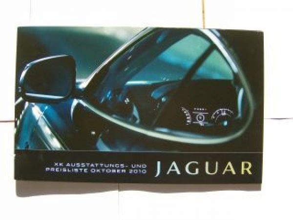 Jaguar XK-Kollektion Coupè Cabriolet +R Oktober 2010 NEU