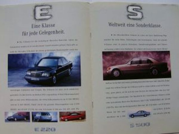 Mercedes Benz W202 W124 W140 R129 G-Modelle Juni 1993
