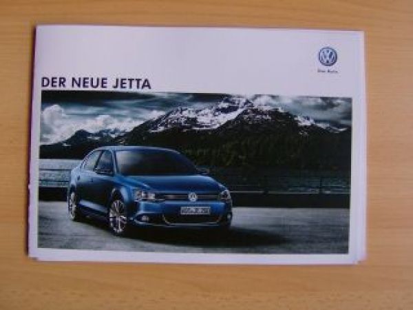 VW Jetta Prospekt +Preisliste September 2010 NEU
