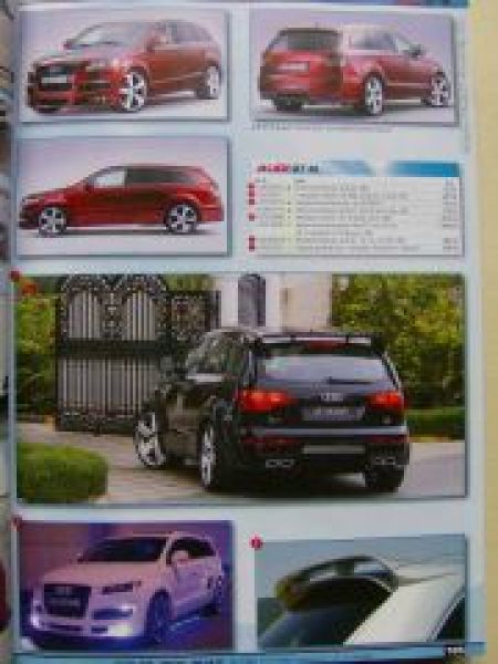 Rieger Tuning Katalog 2010 Audi BMW Opel E30 E61 Seat Porsche