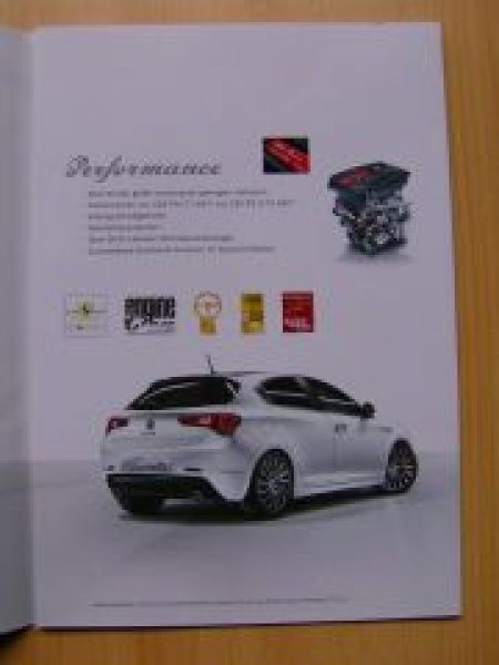 Alfa Romeo Giulietta Prospekt November 2010 NEU