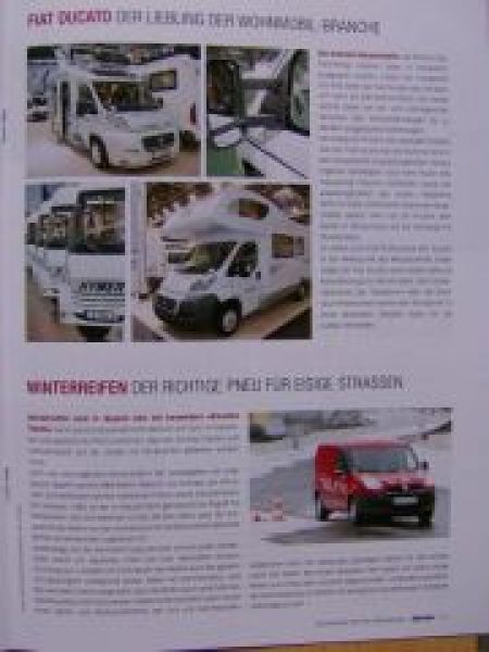 domani Magazin von Fiat Professional 3/2010 Doblo Cargo NEU
