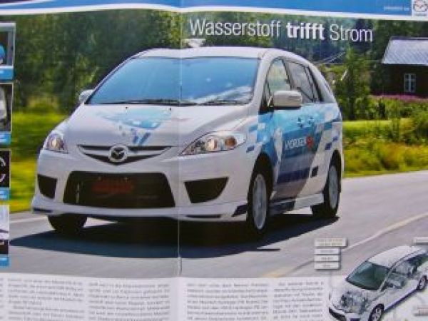 auto TEST Green Cars Mazda Umwelt-Special August 2010 NEU