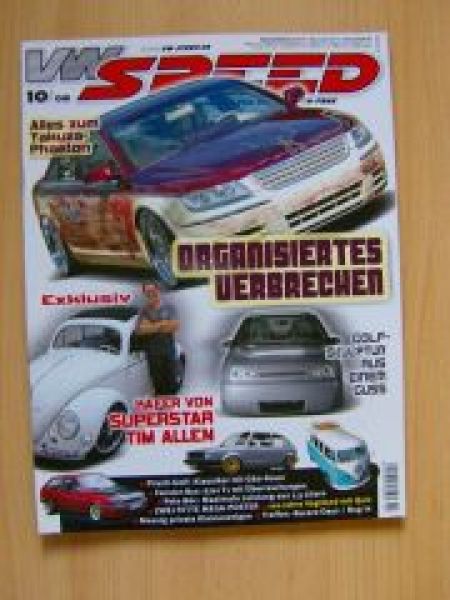 VW Speed 10/2008 Passat 35i, Polo 86C, Bus T1, Typ3