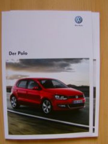 VW Polo Prospekt Oktober 2010 +Cross Polo +BlueMotion +Preise