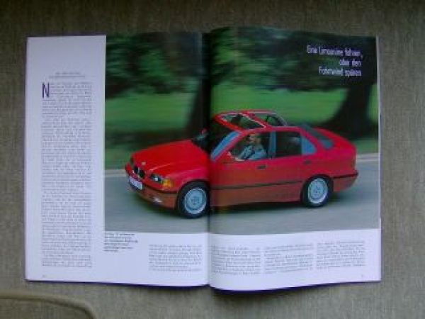 BMW Magazin 1/1994 3er Compact E36/5, McLaren F1, Baur TC4 E36