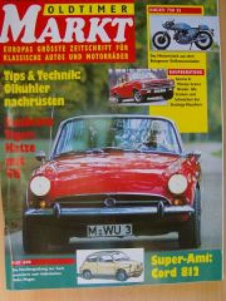 Markt 2/1993 Sunbeam Tiger, Opel Ascona A, Ducati 750SS, Cord 81