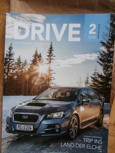 Drive Magazin 2/2016 Winter XV,WRX STI S206,