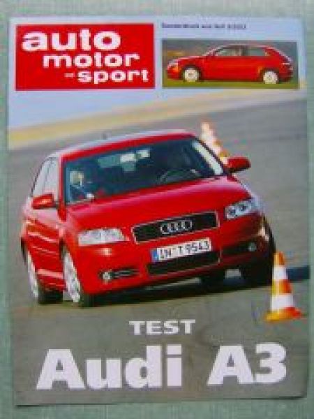 AMS 8/2003 Test Audi A3 Typ8P