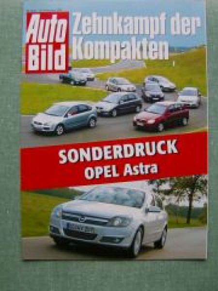 Auto Bild 46+47/2004 Opel Astra gegen Focus Civic Cerato Mazda 3