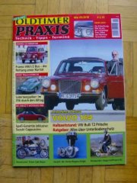 Oldtimer Praxis 5/2010 VW Bulli T2 Pritsche, Volvo 164, Porsche