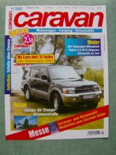 caravan 9/2002 Mitsubishi Pajero 3,2DID Elegance Automatik Test