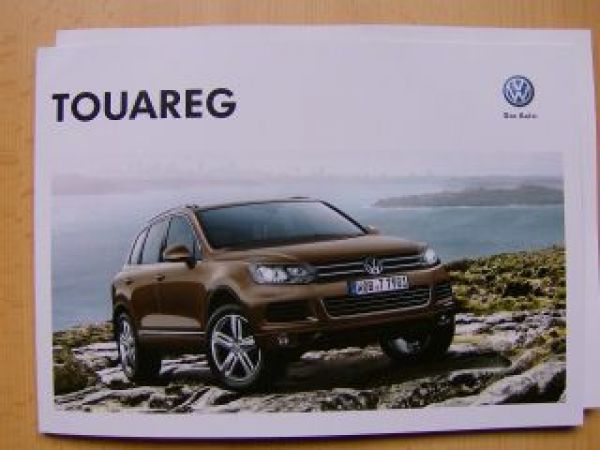 VW Touareg Prospekt +Preisliste Oktober 2010 NEU