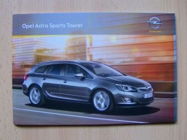 Opel Astra Sports Tourer Prospekt August 2010 +Preisliste