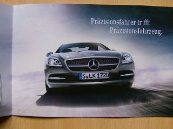 Mercedes Benz SLK-Klasse BR172 Dezember 2010 Großformat NEU