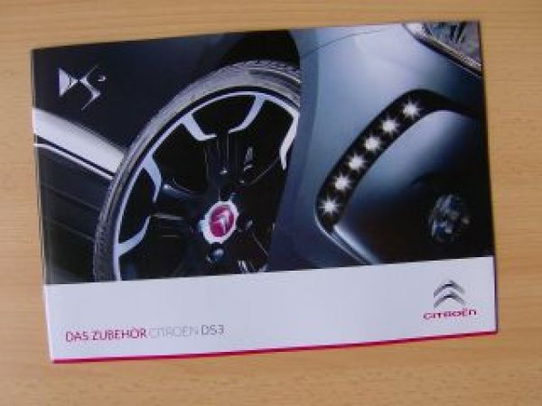 Citroen DS3 Das Zubehör Prospekt 2010