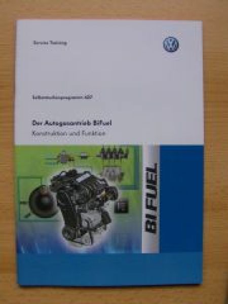 VW Selbststudienprogramm 427 Autogasantrieb BiFuel 1,6l 75-kw-Mo