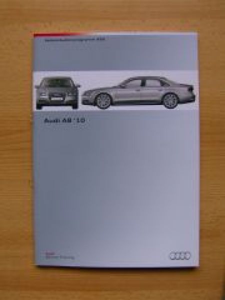 Audi Selbststudienprogramm 456 A8 2010 November 2009