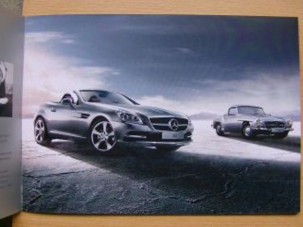 Mercedes Benz SLK BR172 Großformat Prospekt Vorstellung