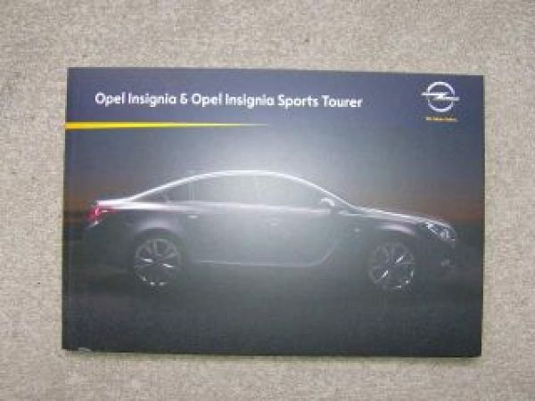 Opel Insgignia & Sports Tourer Prospekt Juni 2010 NEU