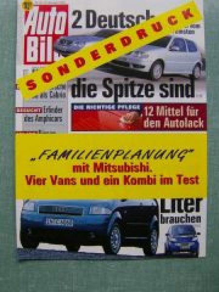 Auto Bild 45/1999 Mitsubishi Space Star Space Runner Galant Komb