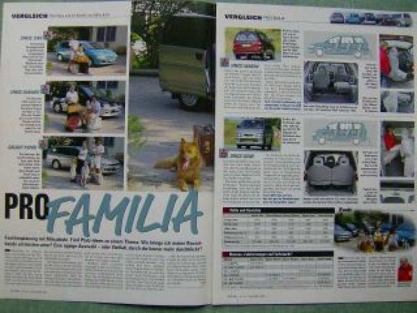 Auto Bild 45/1999 Mitsubishi Space Star Space Runner Galant Komb