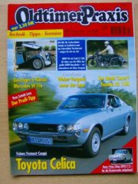 Oldtimer Praxis 10/2001 DKW F11, Toyota Celica, MG ND, BMW R4